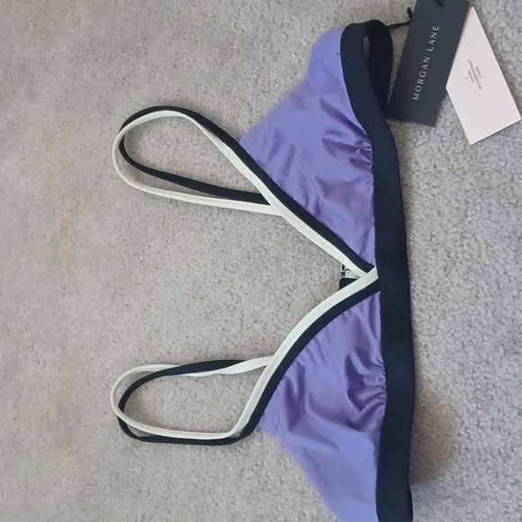 Morgan Lane Other - NWT Morgan Lane Jourdan Orchid Bikini Top Swimwear Size Large 19S62SLT